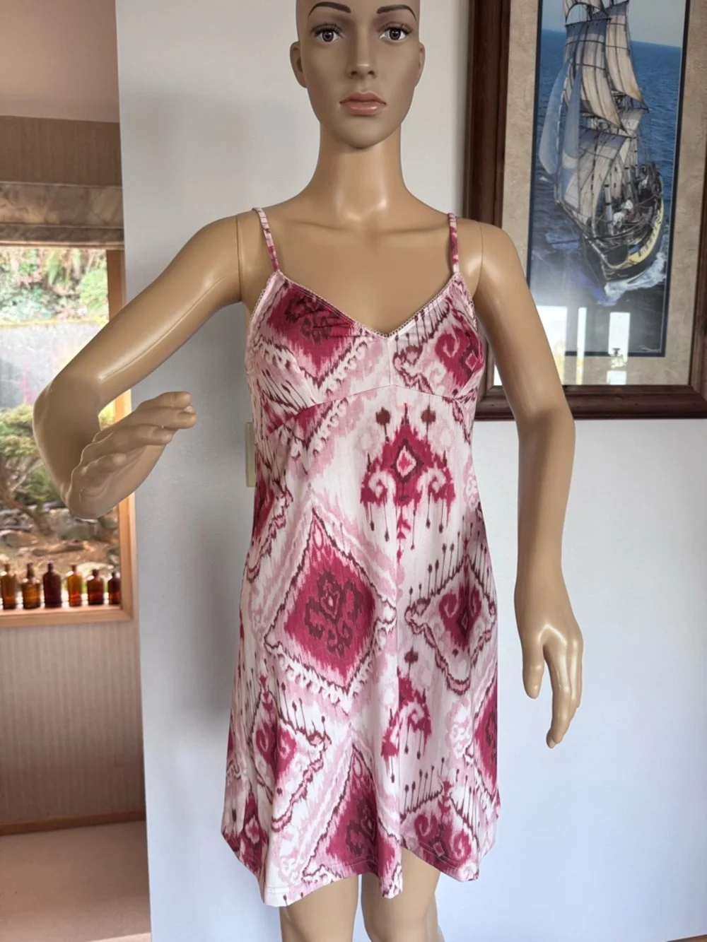 Zimmermann Wavelength Spliced Print Mini Dress Size AU 1 (US 4-6) Small. - Picture 10 of 16